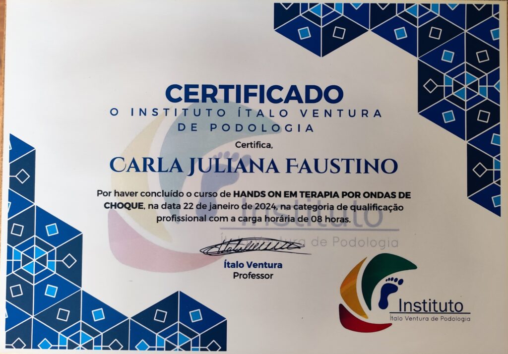 Hands On em Terapia por Ondas de Choque.
22_Janeiro_2024.